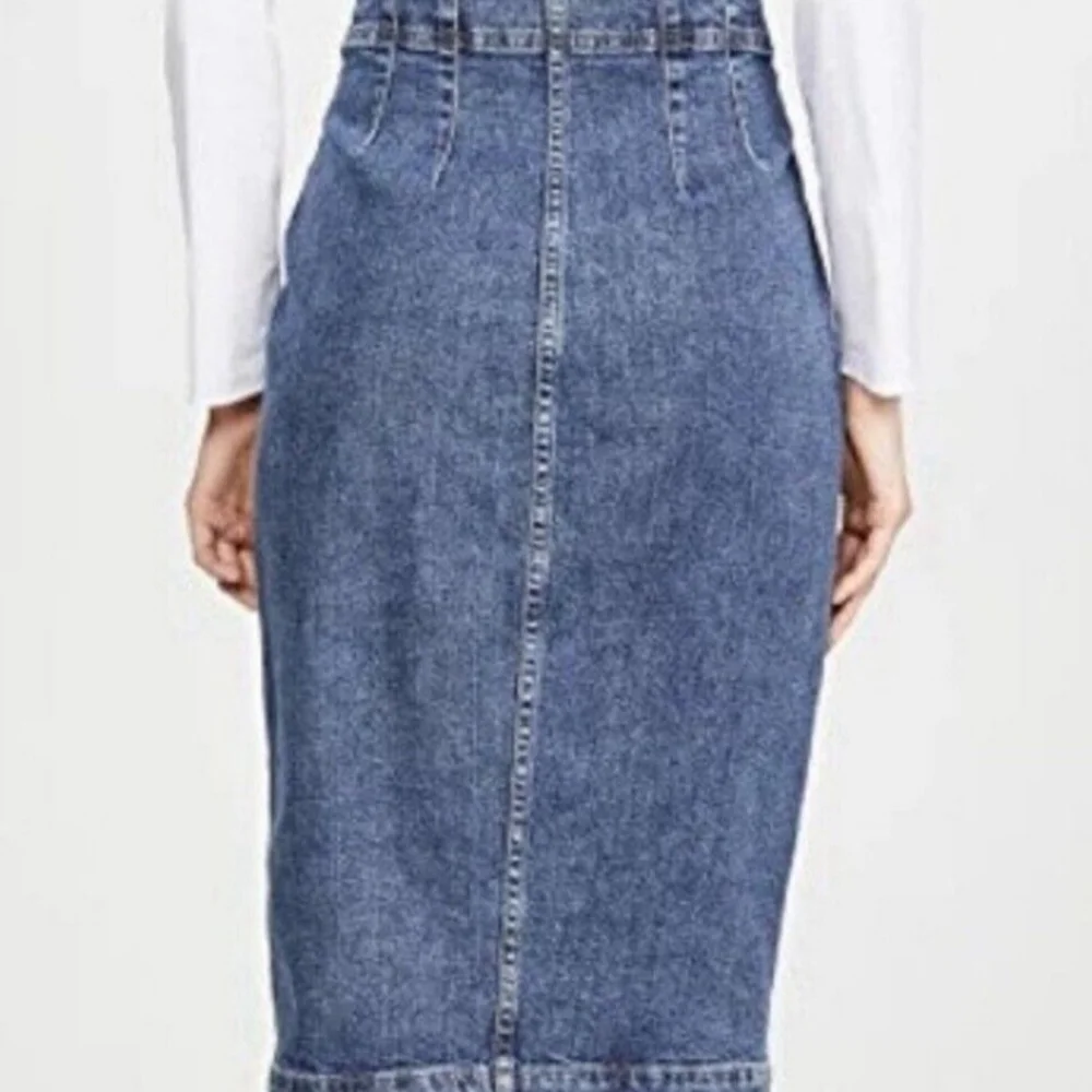 Rebecca Taylor La Vie High Waist Denim Pencil Skirt Size 29 - Picture 2 of 11